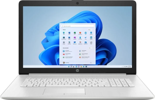 Laptop HP 17-BY4013dx 17.3 1600x900/i3-1115G4/8GB/NVMe 256GB/Silver W11Home 4J8C8UA