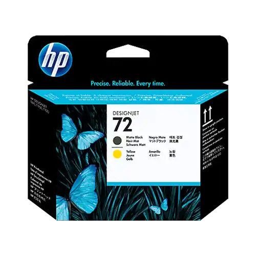 Kertridž HP 72 C9384 Matt Black and Yellow printhead