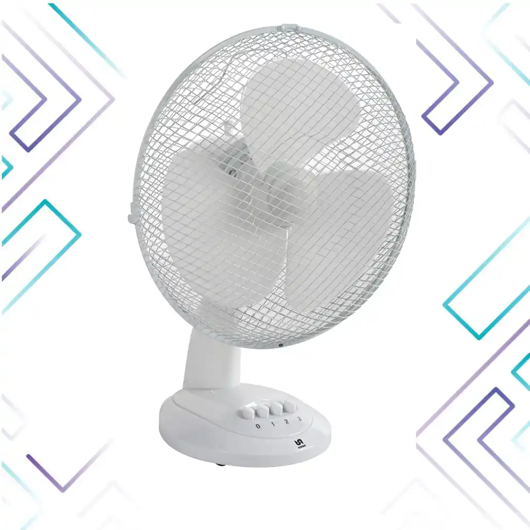 Stoni ventilator Union UN 1201/beli/snaga 40W