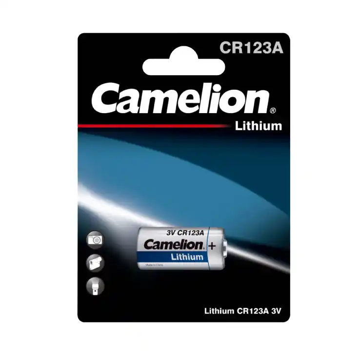 Baterija Camelion litijumska CR123A 1300 mAh