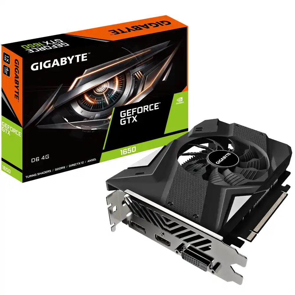 Grafička karta Gigabyte GTX 1650 D6 G4 rev. 2.0 128 Bit DVI/HDMI/VGA