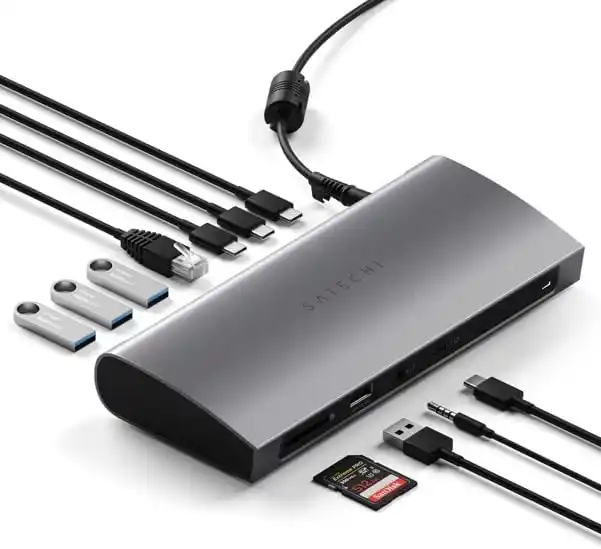 Satechi Thunderbolt 4 Dock ST-UCT4DM Space grey