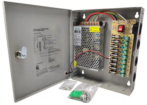NAPRK-12V/10A-9CH Gembird napajanje sa kljucem, 1.5A/CH