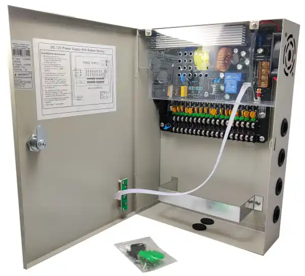 GEMBIRD Napajanje u kutiji sa opcijom UPS NAPRKU-12V/20A-18CH 2A/CH
