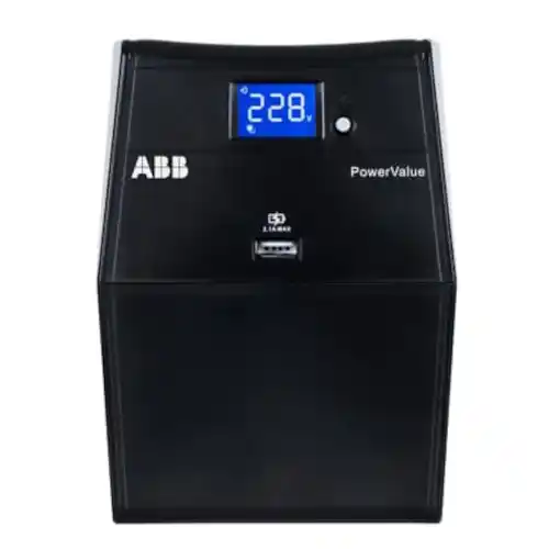 UPS ABB PowerValue 11LI Up 2000VA 1200W/Simulated Sine Wave/6 x IEC 320 C13 USB i RS232
