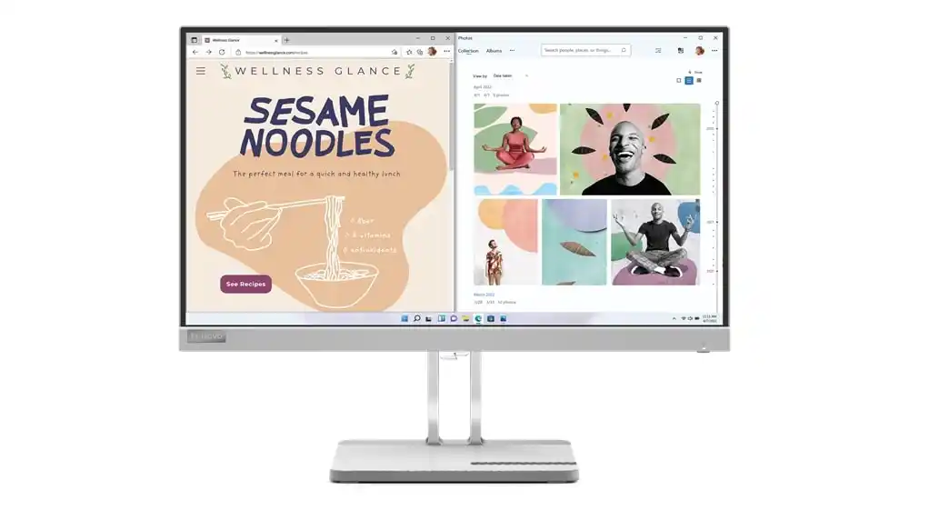 Monitor 21.5 Lenovo L22e-40 67AFKACBEU 1920x1080/Full HD/6ms/VA/75Hz/VGA/HDMI/AMD FreeSync