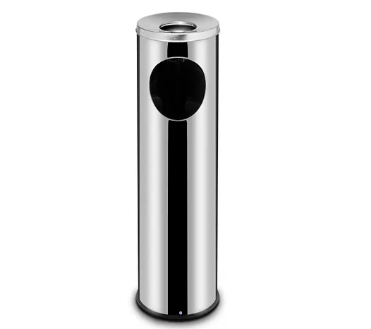 Kanta+pepeljara ALDA D630 inox 20x61 cm