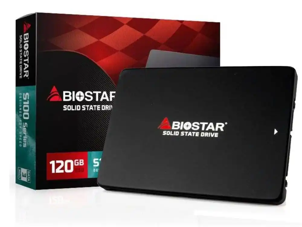 SSD 2.5 SATA 120GB Biostar  530MBs/380MBs S100