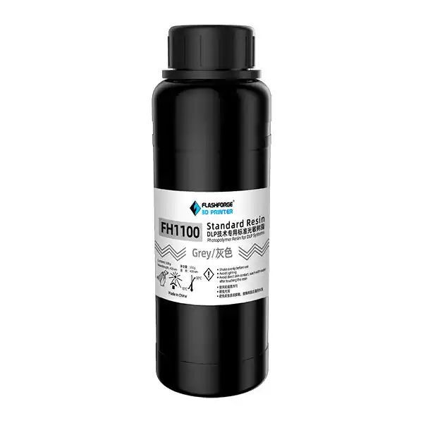 Filament FlashForge perivi Photopolymer Resin 1 KG sivi