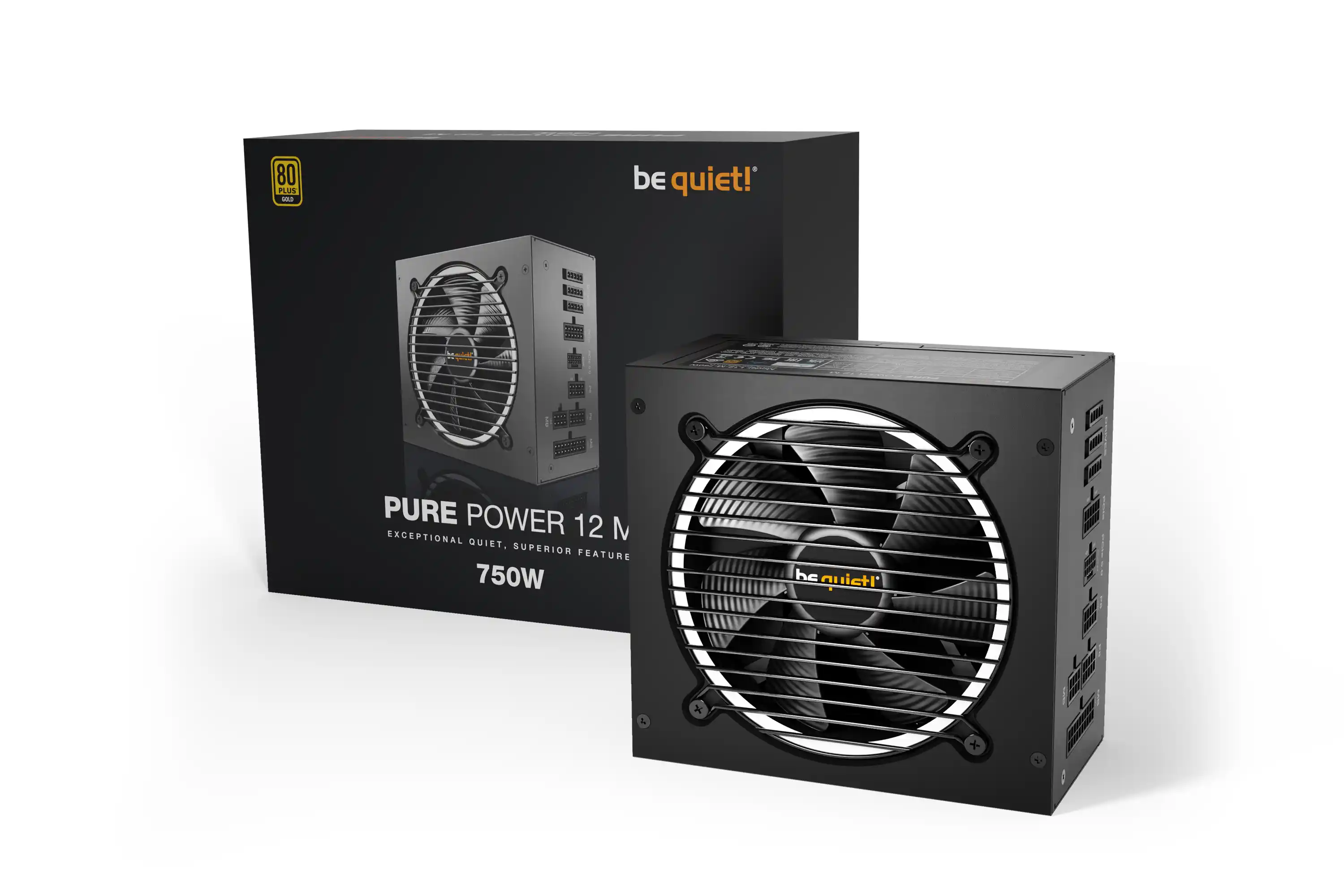 Napajanje Be Quiet Pure Power 12 M750W BN343 Gold  Modularno ATX3.0