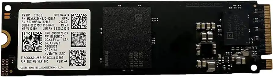 SSD M.2 NVMe 256GB Samsung  PM9B1 / 2280 Bulk