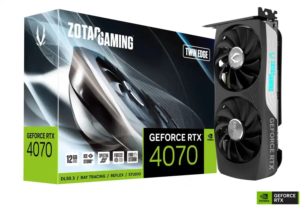Grafička karta Zotac GAMING GeForce RTX 4070 Twin Edge 12GB DDR6 192 bit 3xDP/HDMI