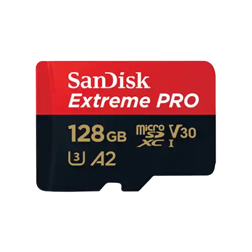 Micro SD Card 128GB SanDisk Extreme Pro  A2 C10 V30 SDSQXCD-128G-GN6MA